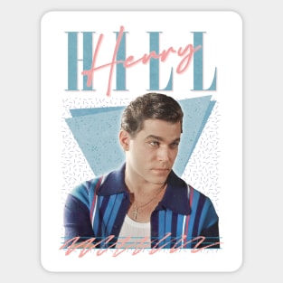 Henry Hill / Ray Liotta / Retro Fan Art Design Sticker